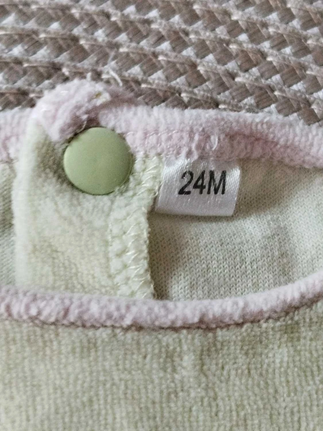 🌈Light Green One-Piece Pajamas Girl 2 Years / 86cm – photo 3